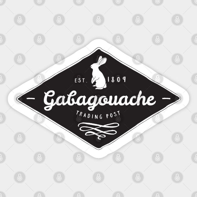 Gabagouache Sticker by Camp Happy Hour